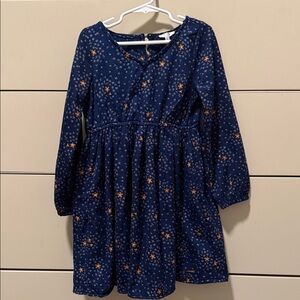 Tahari Girls Size 6 Lined Floral Dress